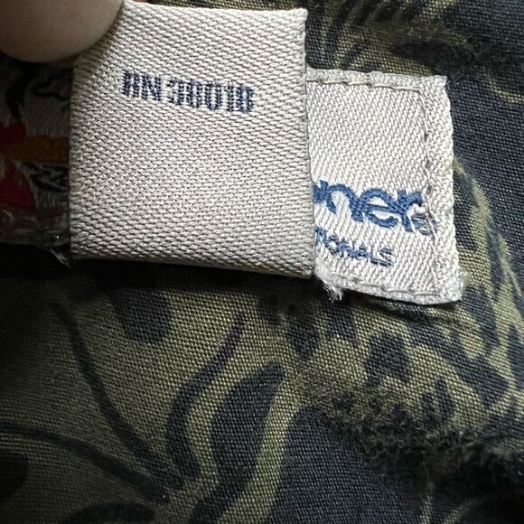 Reyn Spooner Men's Cargo Chino Shorts Size Small Olive Army Green - Picture 6 of 6